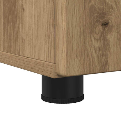 Bathroom Cabinet with Storage Artisan Oak 30 x 35 x 95 cm