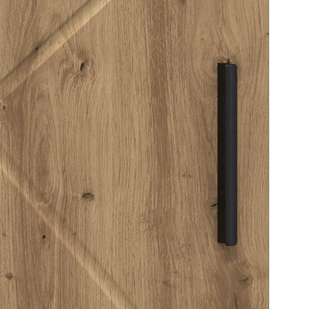 Bathroom Cabinet with Storage Artisan Oak 30 x 35 x 95 cm