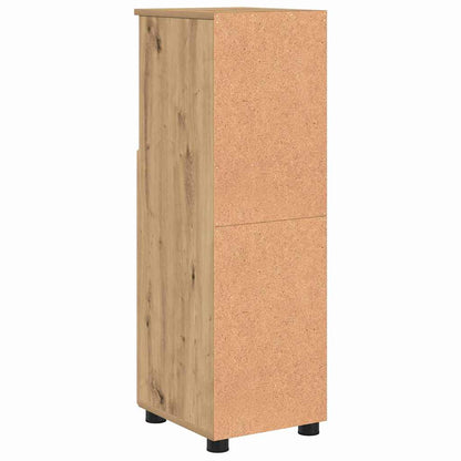 Bathroom Cabinet with Storage Artisan Oak 30 x 35 x 95 cm