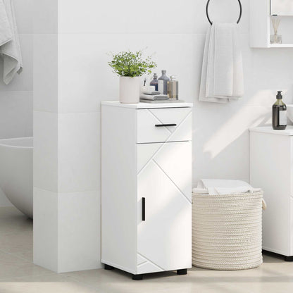 Bathroom Cabinet White 30 x 35 x 80 cm Engineered wood, Metal