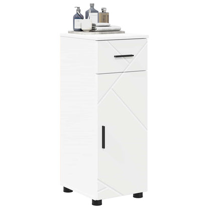 Bathroom Cabinet White 30 x 35 x 80 cm Engineered wood & Metal