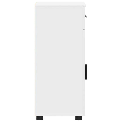 Bathroom Cabinet White 30 x 35 x 80 cm Engineered wood & Metal