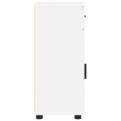 Bathroom Cabinet White 30 x 35 x 80 cm Engineered wood & Metal