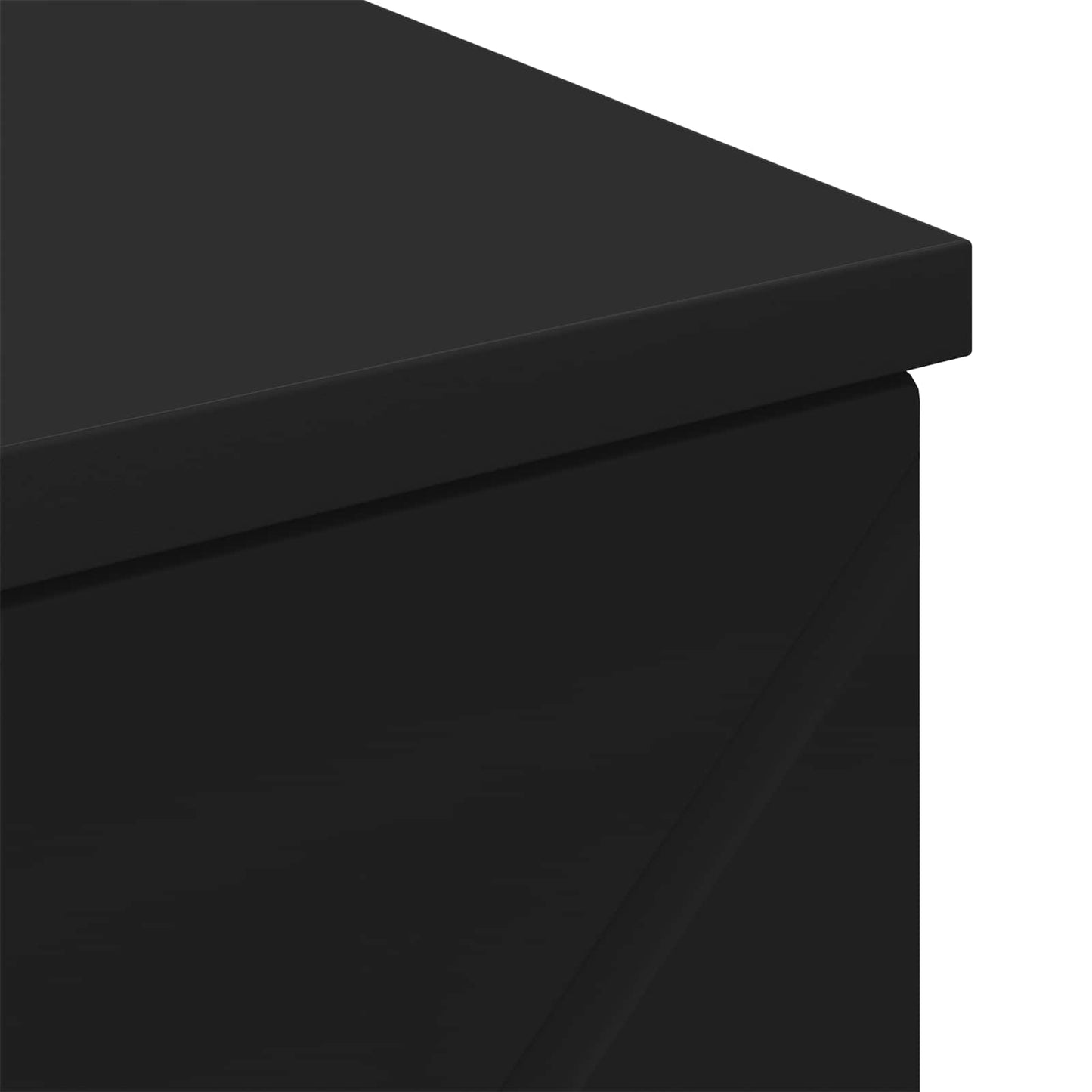 Bathroom Cabinet Black 30 x 35 x 80 cm Engineered wood & Metal