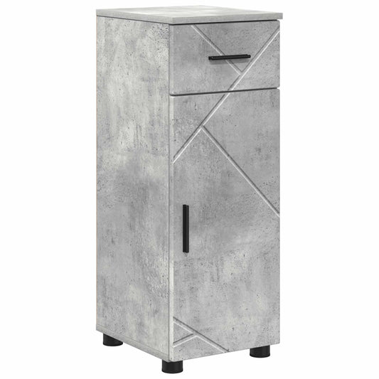 Bathroom Cabinet Concrete Grey 30 x 35 x 80 cm