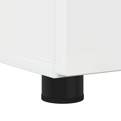 Bathroom Cabinet with Drawer High Gloss White 30 x 35 x 80 cm