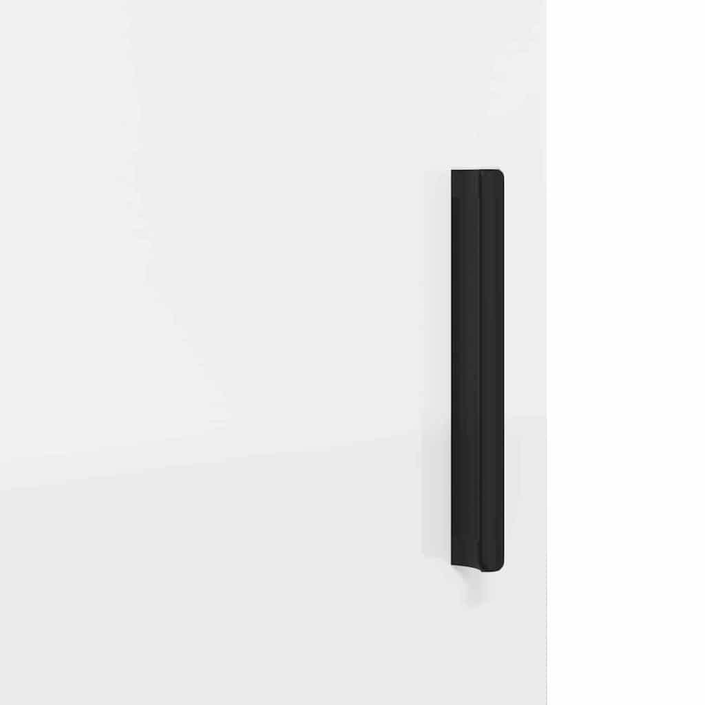 Bathroom Cabinet with Drawer High Gloss White 30 x 35 x 80 cm