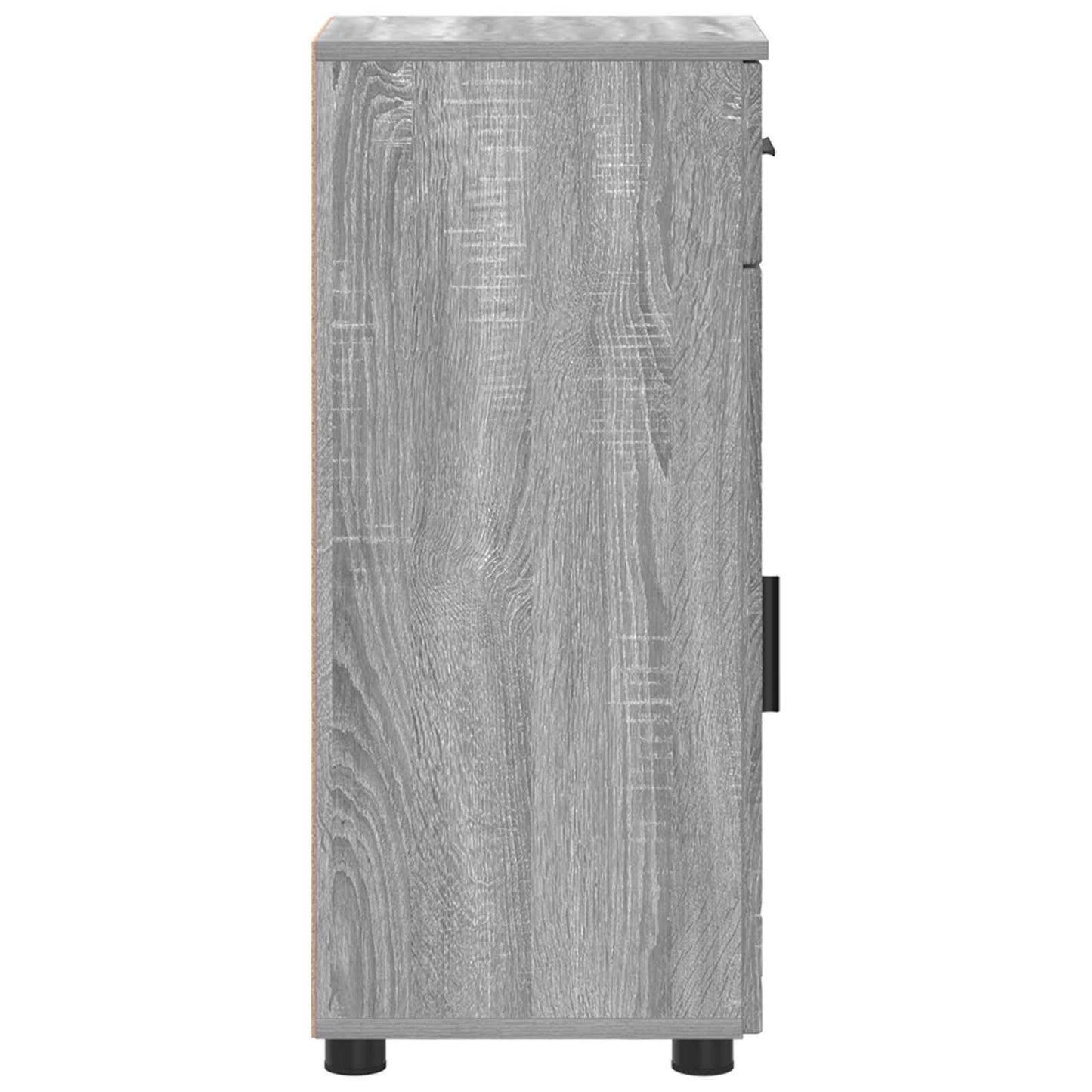 Bathroom Cabinet with Drawer Grey Sonoma 30 x 35 x 80 cm