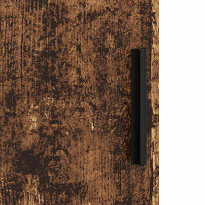 Bathroom Cabinet with Drawer with Door Old Wood 30 x 35 x 80 cm