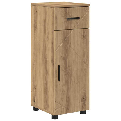 Bathroom Cabinet with Drawer Artisan Oak 30 x 35 x 80 cm