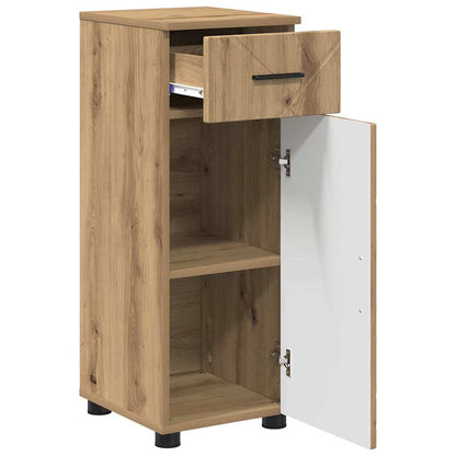 Bathroom Cabinet with Drawer Artisan Oak 30 x 35 x 80 cm