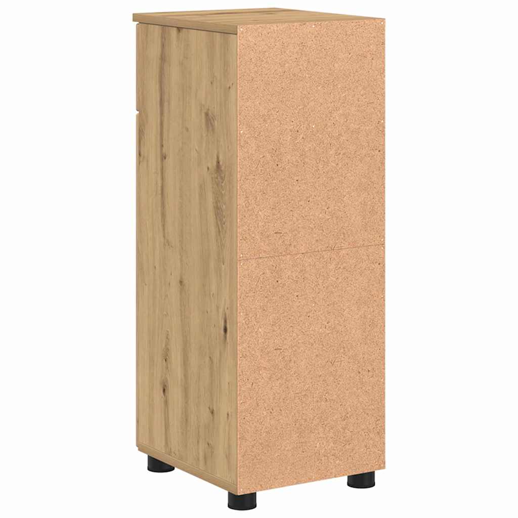 Bathroom Cabinet with Drawer Artisan Oak 30 x 35 x 80 cm