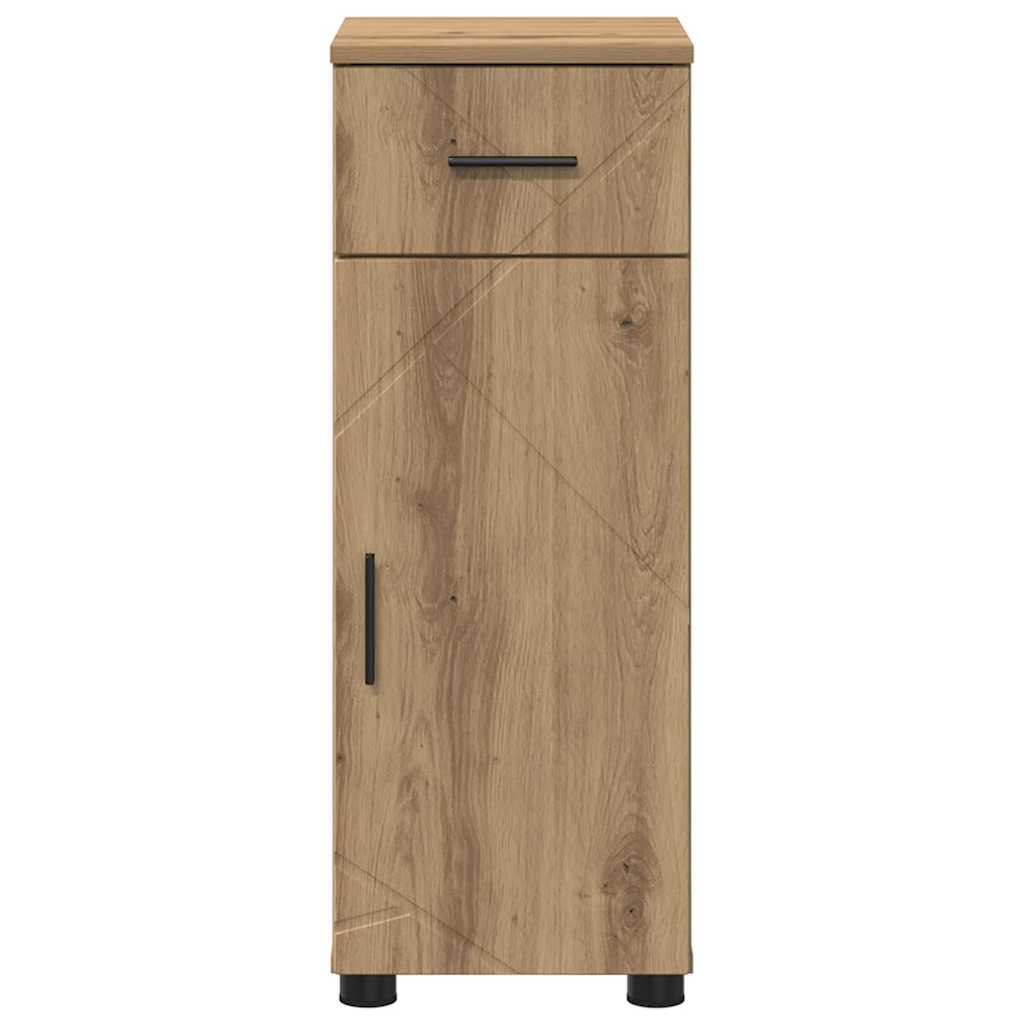 Bathroom Cabinet with Drawer Artisan Oak 30 x 35 x 80 cm