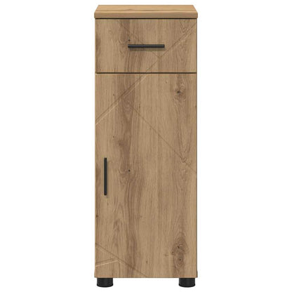 Bathroom Cabinet with Drawer Artisan Oak 30 x 35 x 80 cm