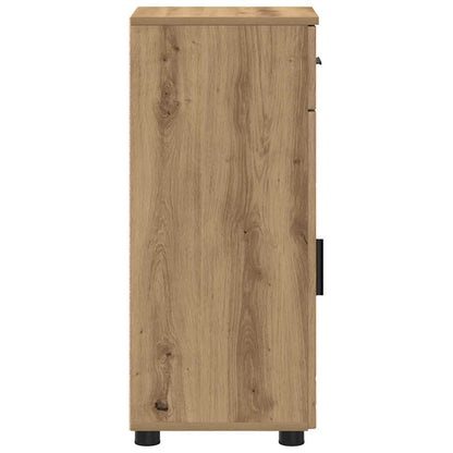 Bathroom Cabinet with Drawer Artisan Oak 30 x 35 x 80 cm