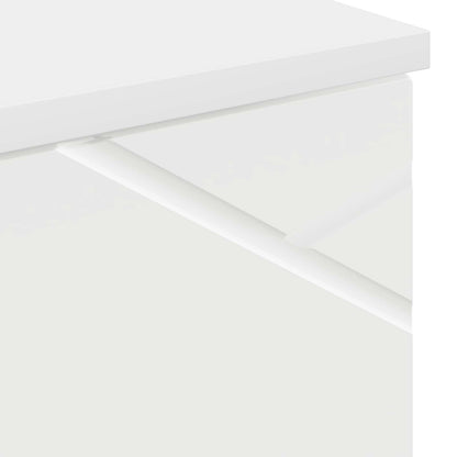 Bathroom Cabinet White 30 x 35 x 192 cm Engineered wood & Metal