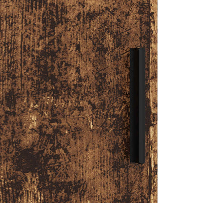 Bathroom Cabinet with Storage Old Wood 30 x 35 x 192 cm
