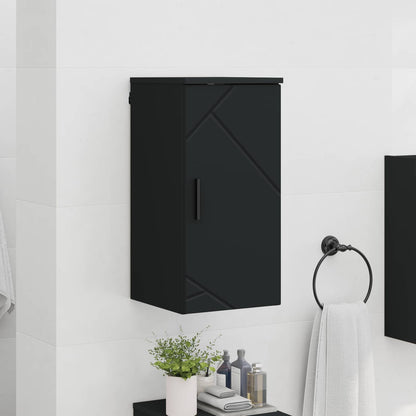 Bathroom Cabinet Black 30 x 31.5 x 61 cm Engineered wood, Metal