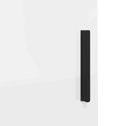 Bathroom Cabinet with Door High Gloss White 30 x 31.5 x 61 cm