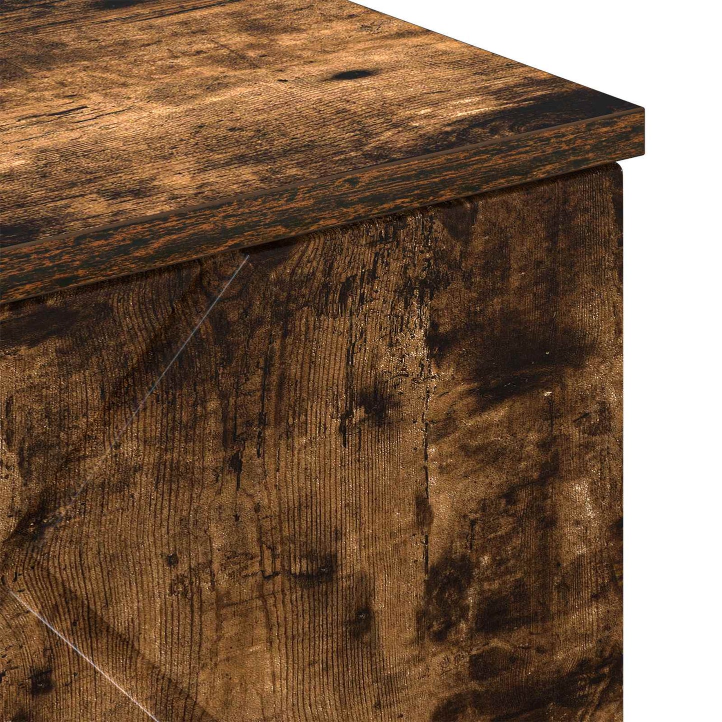 Bathroom Cabinet Smoked Oak 30 x 31.5 x 61 cm