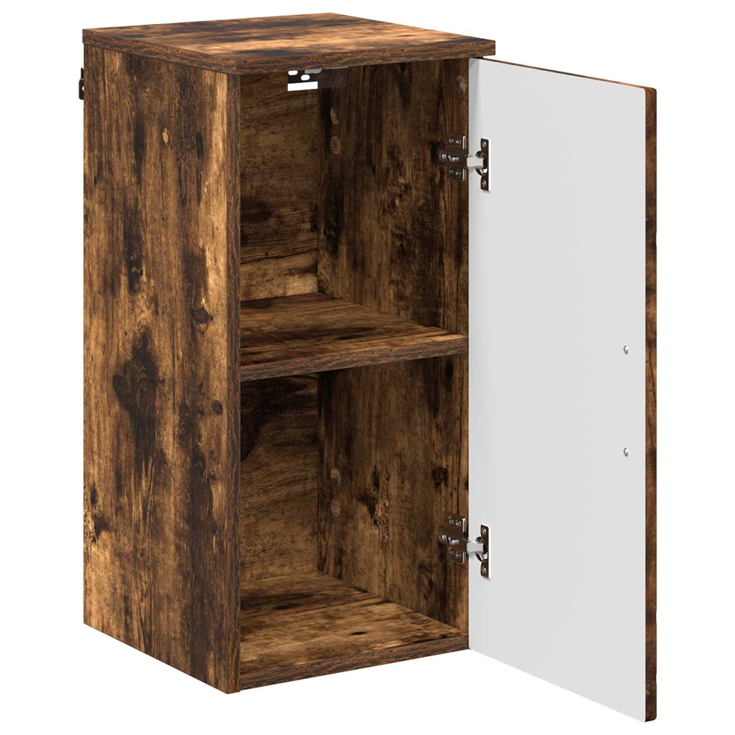 Bathroom Cabinet Smoked Oak 30 x 31.5 x 61 cm