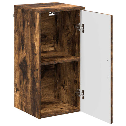 Bathroom Cabinet Smoked Oak 30 x 31.5 x 61 cm
