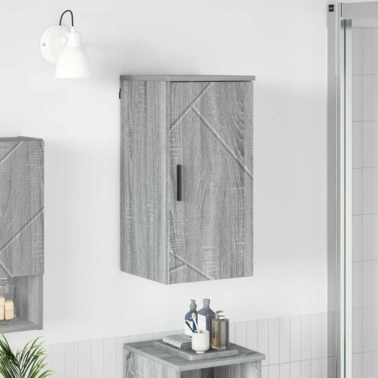 Bathroom Cabinet Grey Sonoma 30 x 31.5 x 61 cm