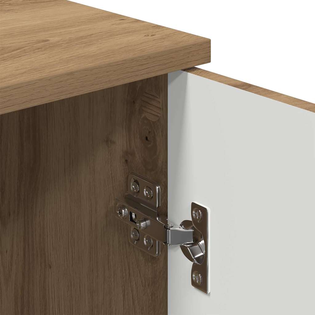 Bathroom Cabinet Wall-mounted Artisan Oak 30 x 31.5 x 61 cm