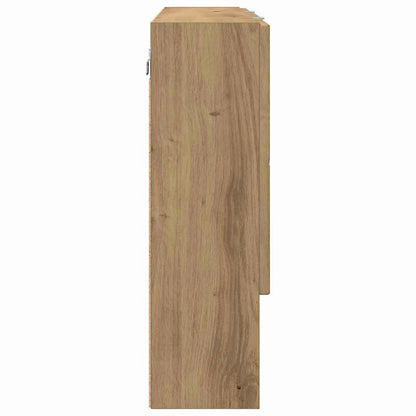 Mirror Cabinet Artisan Oak 80 x 17 x 55 cm Engineered Wood