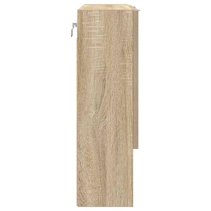 Mirror Cabinet Sonoma Oak 59 x 17 x 55 cm Engineered Wood