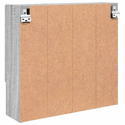 Mirror Cabinet Grey Sonoma 59 x 17 x 55 cm Engineered Wood