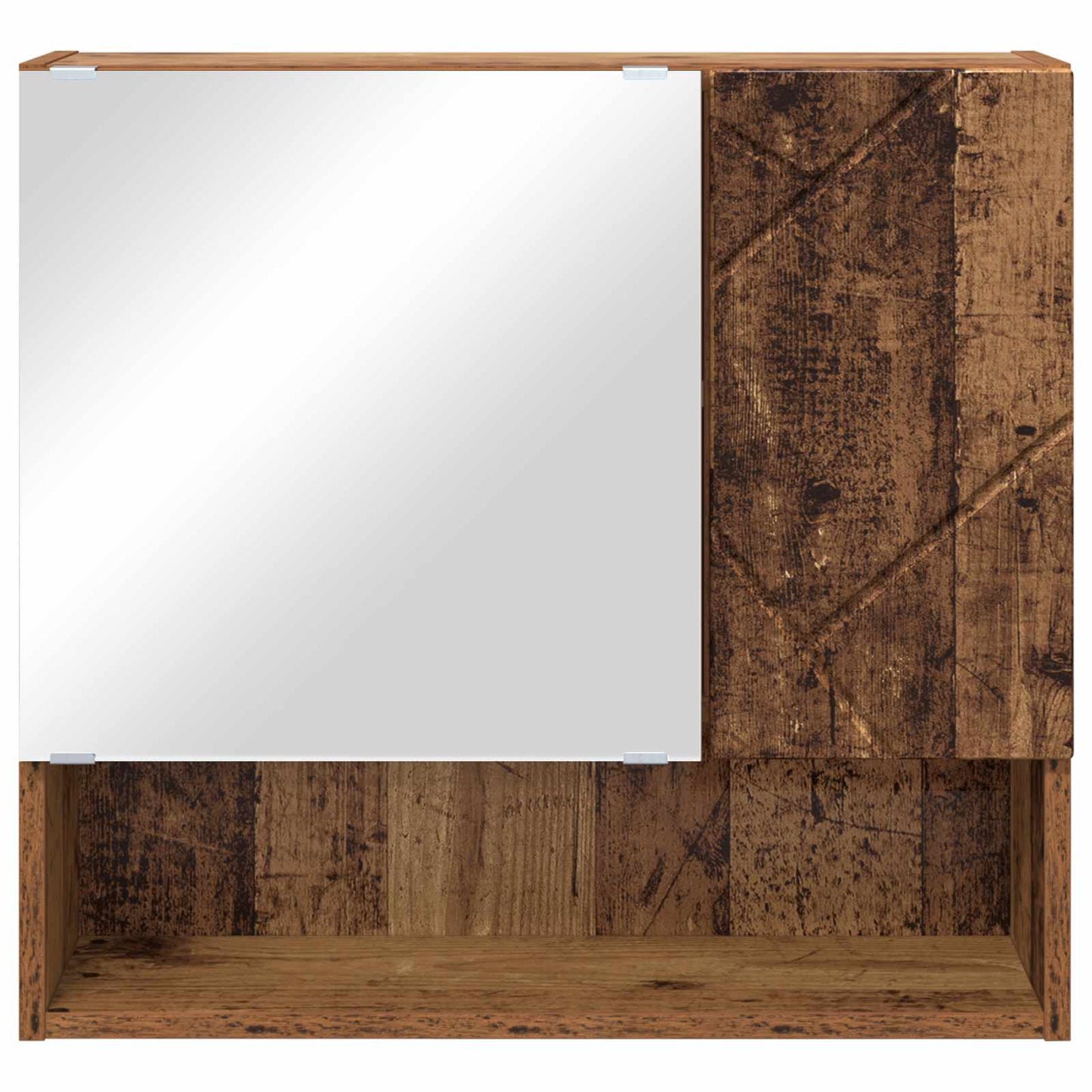 Mirror Cabinet Old Wood 59 x 17 x 55 cm Engineered Wood