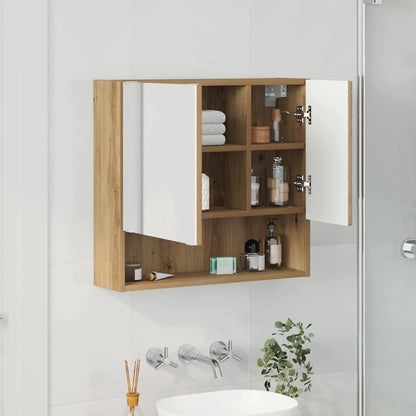 Mirror Cabinet Artisan Oak 59 x 17 x 55 cm Engineered Wood