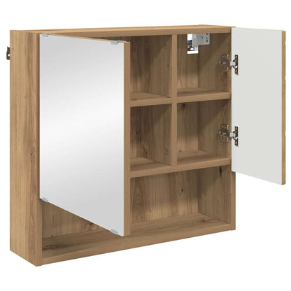 Mirror Cabinet Artisan Oak 59 x 17 x 55 cm Engineered Wood