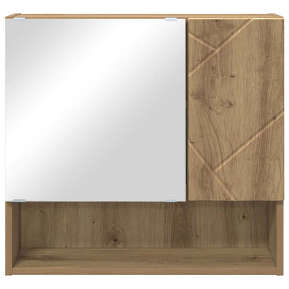 Mirror Cabinet Artisan Oak 59 x 17 x 55 cm Engineered Wood