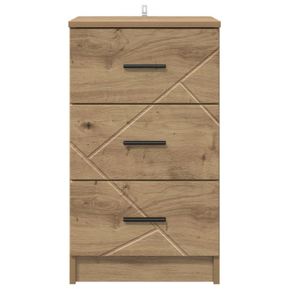Bedside Cabinet Artisan oak 38 x 38 x 66 cm Engineered wood