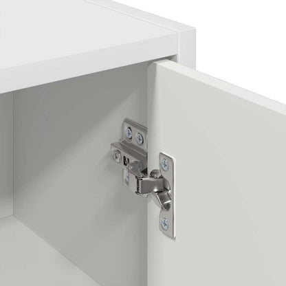 Bathroom Cabinet White 39 x 23.5 x 65 cm Engineered wood, Metal