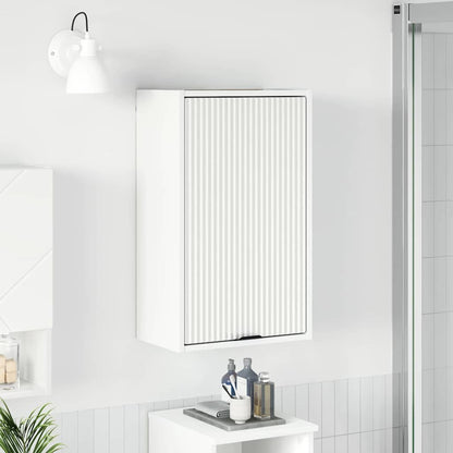 Bathroom Cabinet White 39 x 23.5 x 65 cm Engineered wood, Metal
