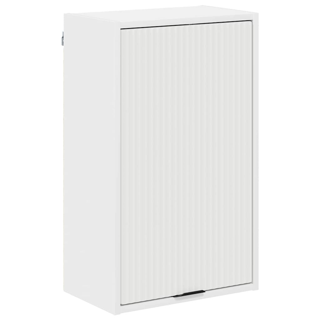 Bathroom Cabinet White 39 x 23.5 x 65 cm Engineered wood, Metal