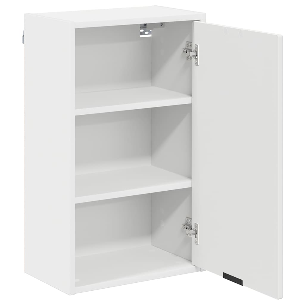 Bathroom Cabinet White 39 x 23.5 x 65 cm Engineered wood, Metal
