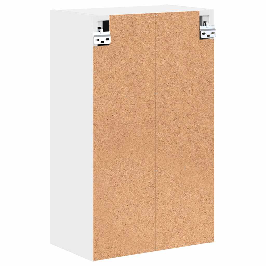 Bathroom Cabinet White 39 x 23.5 x 65 cm Engineered wood, Metal