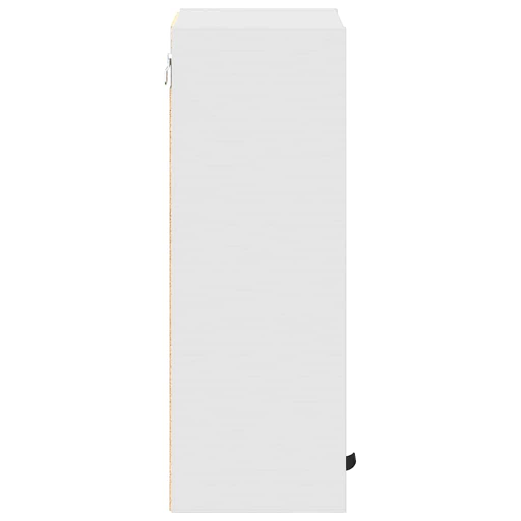 Bathroom Cabinet White 39 x 23.5 x 65 cm Engineered wood, Metal