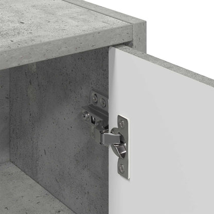 Bathroom Cabinet Concrete Grey 39 x 23.5 x 65 cm
