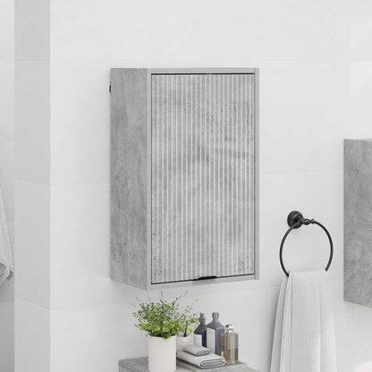 Bathroom Cabinet Concrete Grey 39 x 23.5 x 65 cm