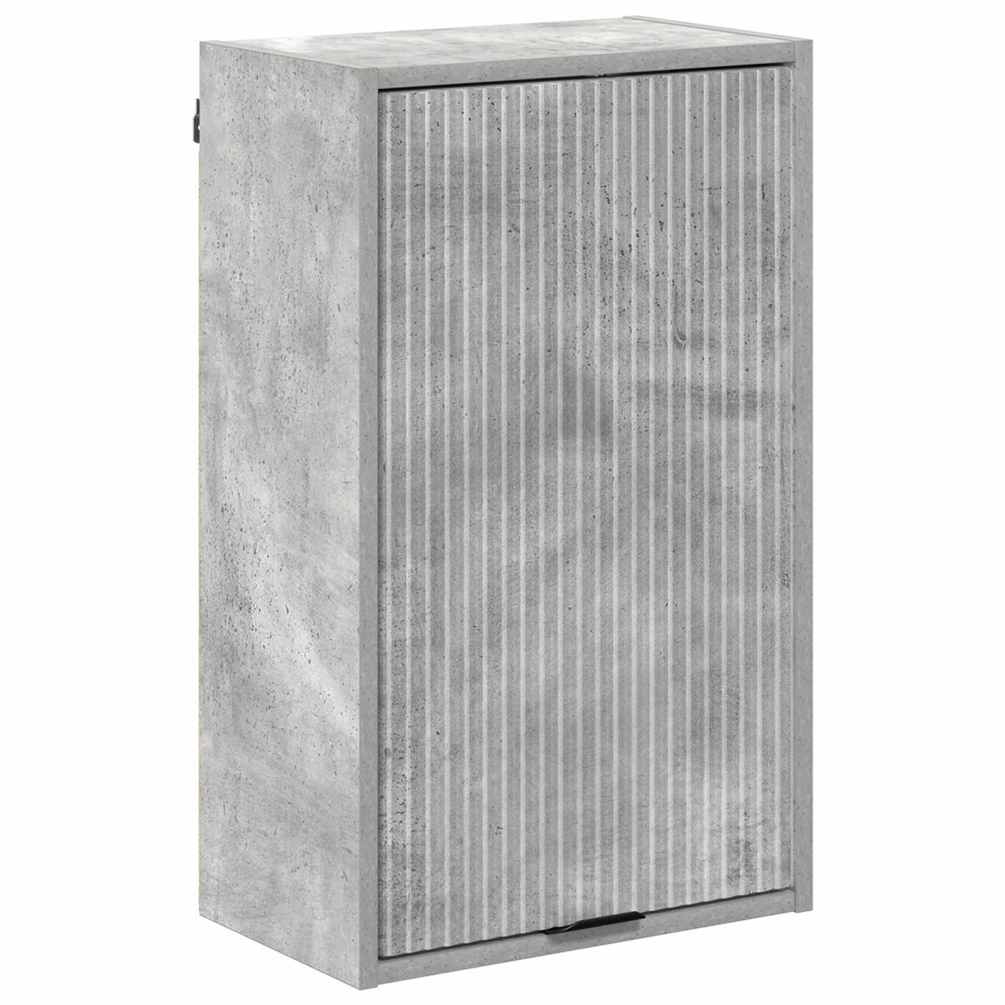 Bathroom Cabinet Wall-mounted Concrete Grey 39 x 23.5 x 65 cm