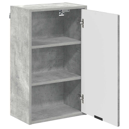Bathroom Cabinet Concrete Grey 39 x 23.5 x 65 cm