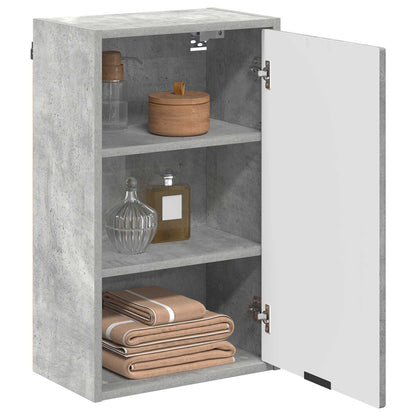 Bathroom Cabinet Concrete Grey 39 x 23.5 x 65 cm