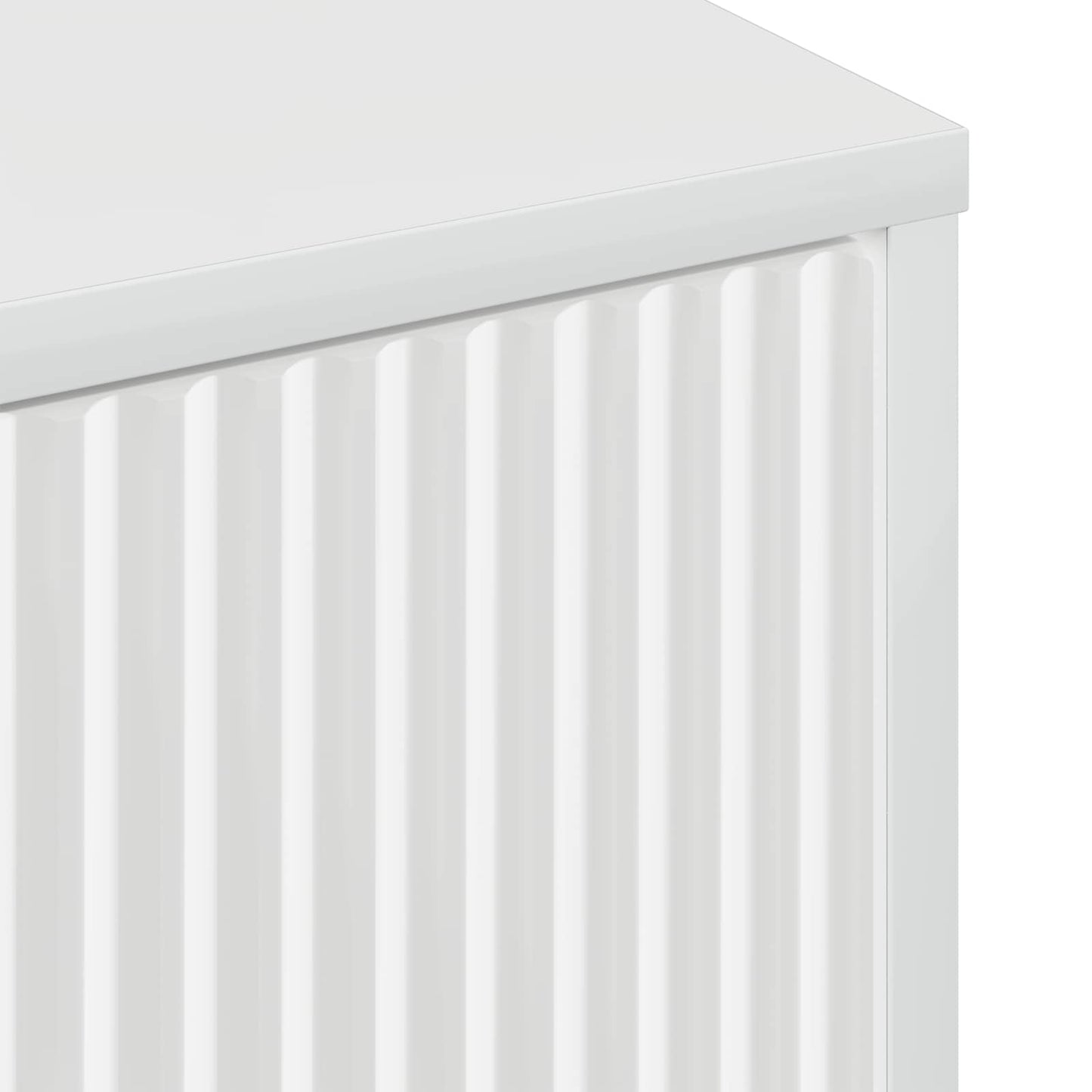 Bathroom Cabinet with Door High Gloss White 39 x 23.5 x 65 cm