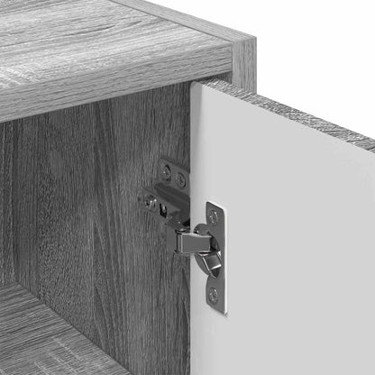 Bathroom Cabinet Wall-mounted Grey Sonoma 39 x 23.5 x 65 cm