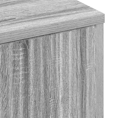 Bathroom Cabinet Wall-mounted Grey Sonoma 39 x 23.5 x 65 cm